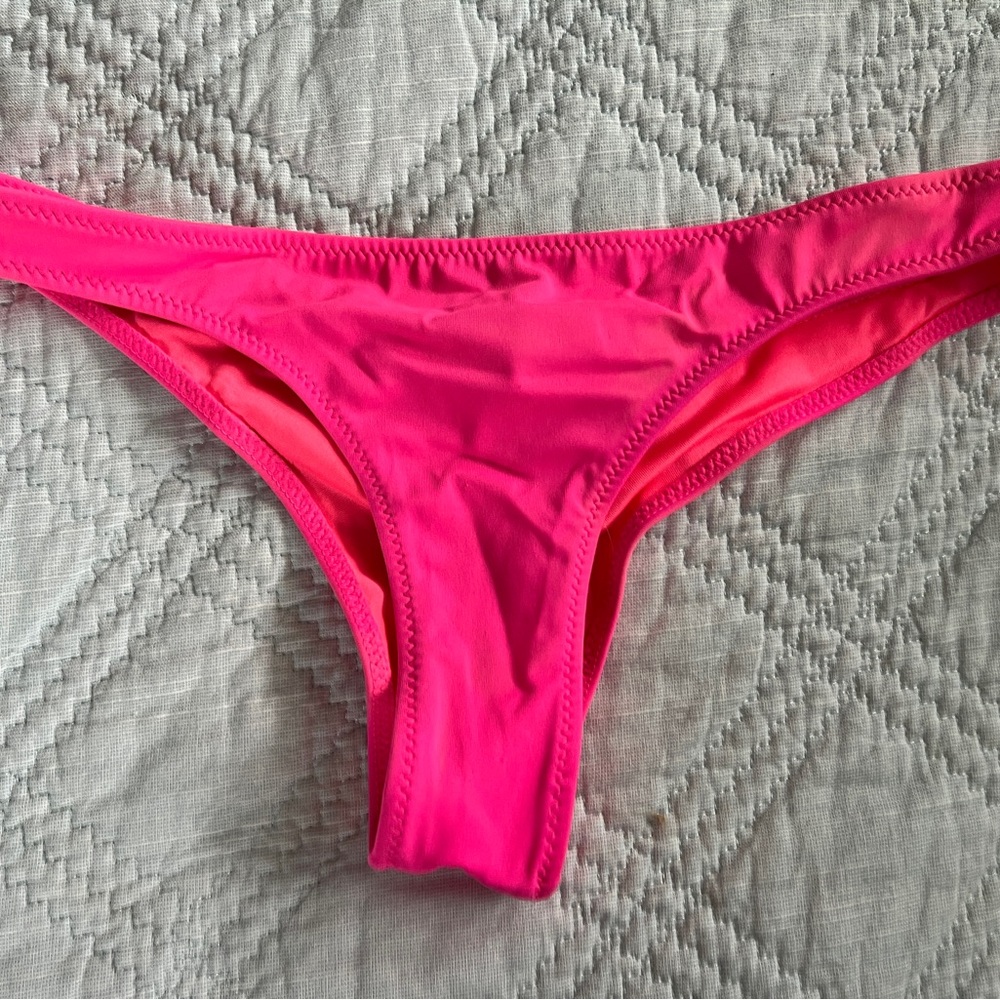 VS Hot Pink Cheeky Bikini Bottom